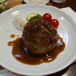 キッチン ブルー グローブ - スコッチエッグのアップ