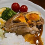 キッチン ブルー グローブ - 残りのハーフ