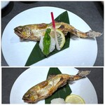 いつも月よに米のめし - ＊居酒屋さんですから和食店の品とは焼きも盛り付けも異なりますけれど、 塩の塩梅もよく十分美味しいですね。♪ 出来ればお醤油で頂くのではなく、「蓼酢」が欲しいところ。