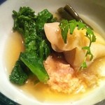 器楽亭 - 【2014年3月】なんちゃら貝と菜の花と筍