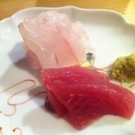 器楽亭 - 【2014年3月】ヒラメと鮪