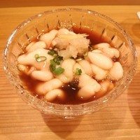 鮨 志の助 - たら白子ポン酢