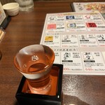 三代目網元 魚鮮水産 - 地酒　陸奥八仙ピンクラベル990円