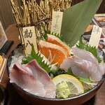 三代目網元 魚鮮水産 八戸三日町店 - ホテルクーポン刺盛り3点