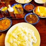 印度料理シタール - アチャールも備付け♡