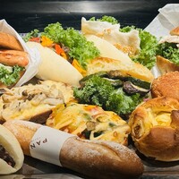 【パンニーニランチ】お好きなパンニーニのパン達がお選び頂けます。