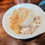 とんかつ・トンテキ たつまきや - ネギ豚おろしポン酢(600円)