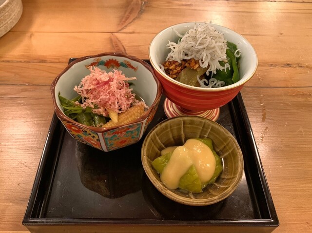 創作和食、おばんざいと蒸しつくねで一杯やってみた』by ジゲンACE