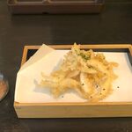 蕎亭う月 - 富山産白えび天ばら