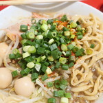 ラーメン二郎 - 青ネギ投下～♪