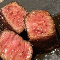 焼肉 ジャンボ はなれ - ヒレステーキ（UP）