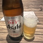 焼肉 ジャンボ - スーパードライ中瓶