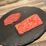 焼肉 ジャンボ - ハツ・上カルビ