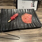 焼肉 ジャンボ - 牛串焼・ミスジ