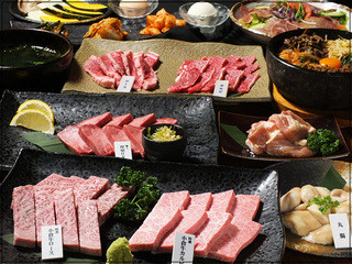 Wagyuu Yakiniku Wakakatsu - 極上　若勝コース　5000円 