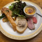 オステリア カーロ パパ - 前菜盛り合わせ