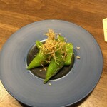 炭火焼き鳥 織うち - 甘長唐辛子