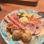 オステリアウララ - 前菜盛り合わせ