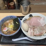 松戸富田麺業 - 濃厚チャーシューつけ麺(中)