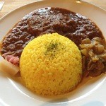 ミジンコブンコ - 豚バラ肉のカレー（850円）