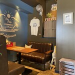 HAMBURGER DINER FLIP-FLOP - 店内