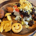 HAMBURGER DINER FLIP-FLOP - タコライス