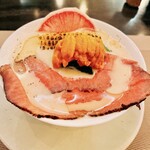 MENSHO - 白トリュフ香る極上和牛と雲丹の冷たいとうもろこし