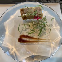 鉄板焼 THE七海 アパホテル＆リゾート 両国駅タワー - フォアグラのテリーヌ