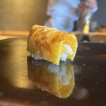 鮨 三心 - 薄焼き玉子巻き