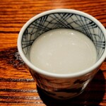 太いち - そば湯だけもらいました、濃いそば湯が好きなので