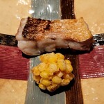 太いち - 萩の甘鯛  もろこしかき揚げ