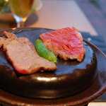 楽天茶寮 - 焼き肉銅版焼き