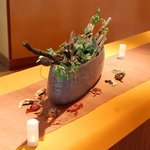 楽天茶寮 - 店内のオブジェ