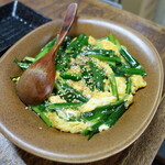 冨士食堂 - ニラ玉