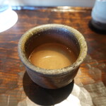 鮨 三心 - 朝鮮蛤(千葉県産)の出汁のスープ