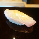 鮨 三心 - 白甘鯛(和歌山県戸坂産)