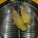 てんぷら 下村 - 茗荷 ※とにかく爽やかな香りに、ほのかな甘み。