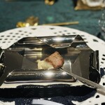 SALONE 2007 - A5サーロインのスピエディーノ 白トリフュの香るマッシュ