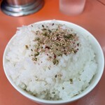 ラーメン よし家 - ライス中盛