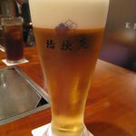 桔梗苑 - 生ビール中