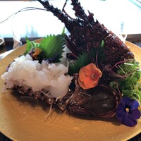 鉄板焼 貴布祢 - 活け伊勢海老の姿造り