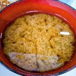 ハイライト - 定食の味噌汁