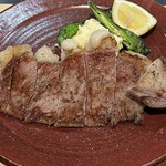 ビストロ スミモト KOBE - サーロインステーキ　ガッツリいただきました！