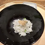 温石 - お代わりの豆ご飯に胡麻