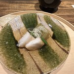 温石 - きんたら、丸茄子揚げ