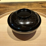 温石 - 白甘鯛のお椀、蓮根団子