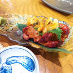 Date Sakaba Kyou Tarou - 海のパイナップル、ほや刺身。東北ならではの味覚です