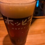 居酒屋 ヨーテル - この日は三冷ホッピーの黒で。