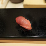 すし 良月 - 塩釜中トロ