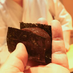 すし 良月 - 淡路さば鮨海苔巻き